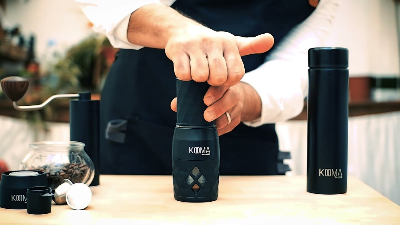 Como usar Kooma espresso con capsulas - YouTube
