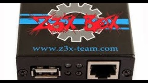 how to install z3x box complete setup