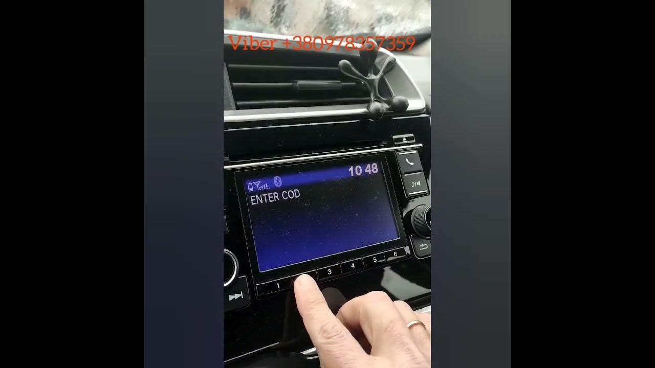 Honda FIT radio code decode. Разблокировка автомагнитолы Хонда. Клиент