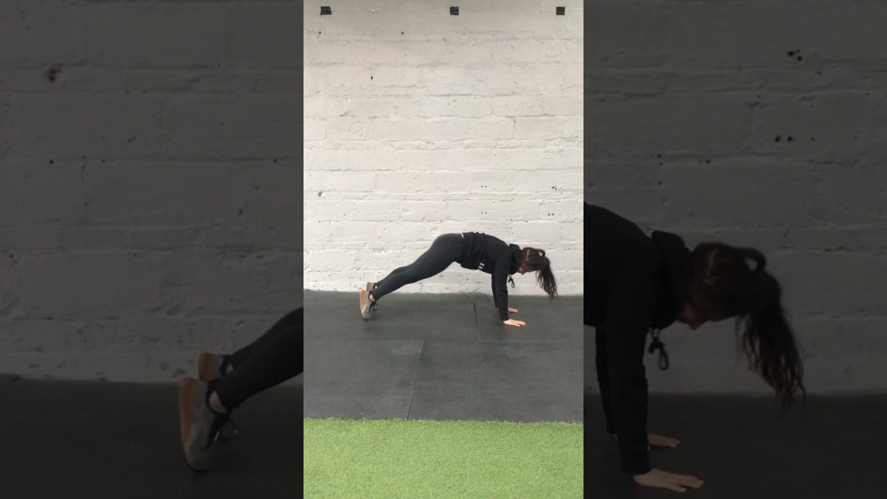 Inchworm Pushup to Downward Dog YouTube