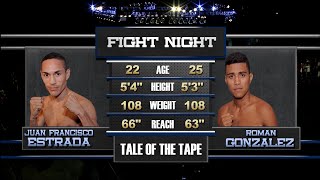 Roman "Chocolatito" Gonzalez vs Juan Francisco Estrada 1 | FREE FIGHT