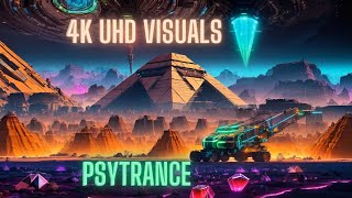 ALIEN Technology - 4K Psytrance Visuals