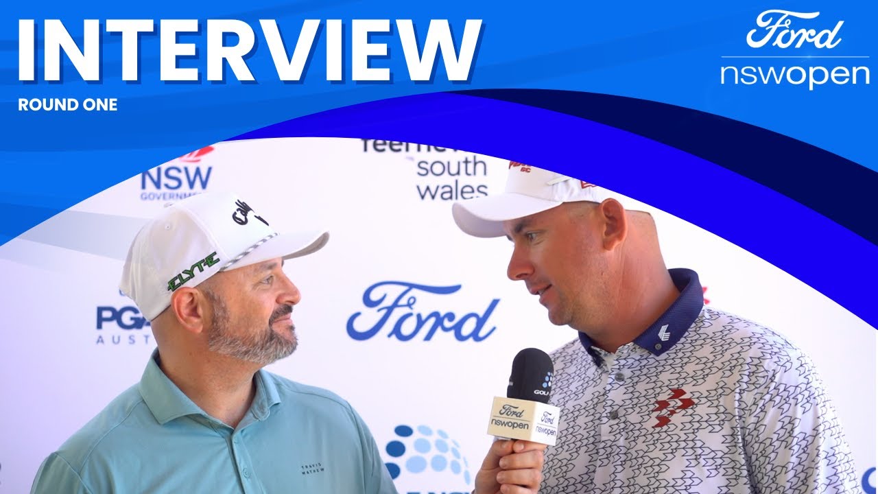 Lucas Herbert Talks Round One of the 2025 Ford NSW Open