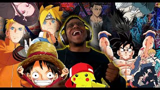 BLACK MAN REACTS TO YOUR AMVs!!!!