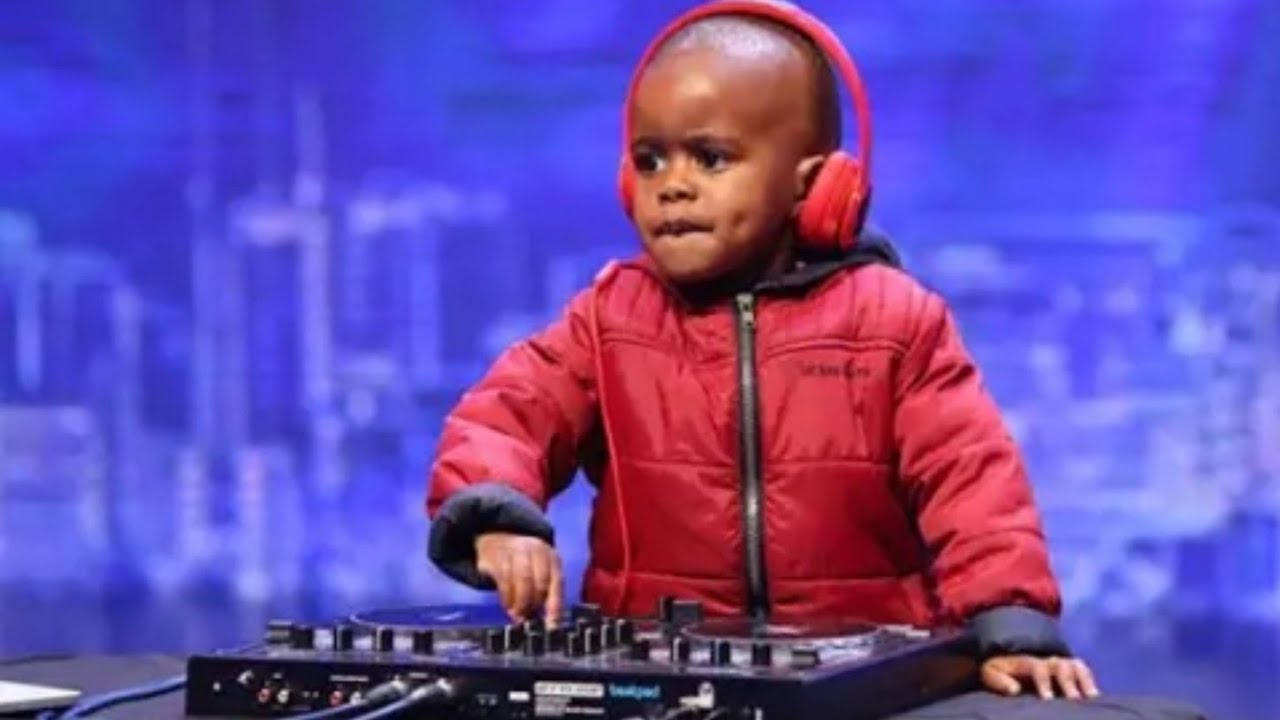The Most Famous DJ Baby in the World SA's Got Talent Stage Dj