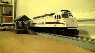 o scale njtransit round trip with bn locomotive 6659
