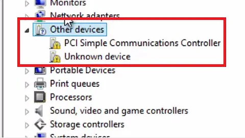 How to Install PCI Simple Communications Controller Device Driver Software in Windows 8 1