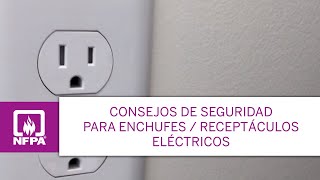 Consejos de seguridad para enchufes / receptáculos eléctricos