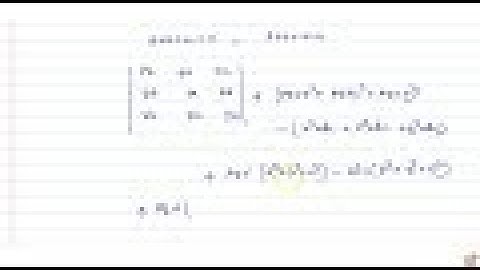 IIT JEE DETERMINANTS If `p+q+r=0=a+b+c ,` then the value of the determnalnt `|p a q b r c q c r a...