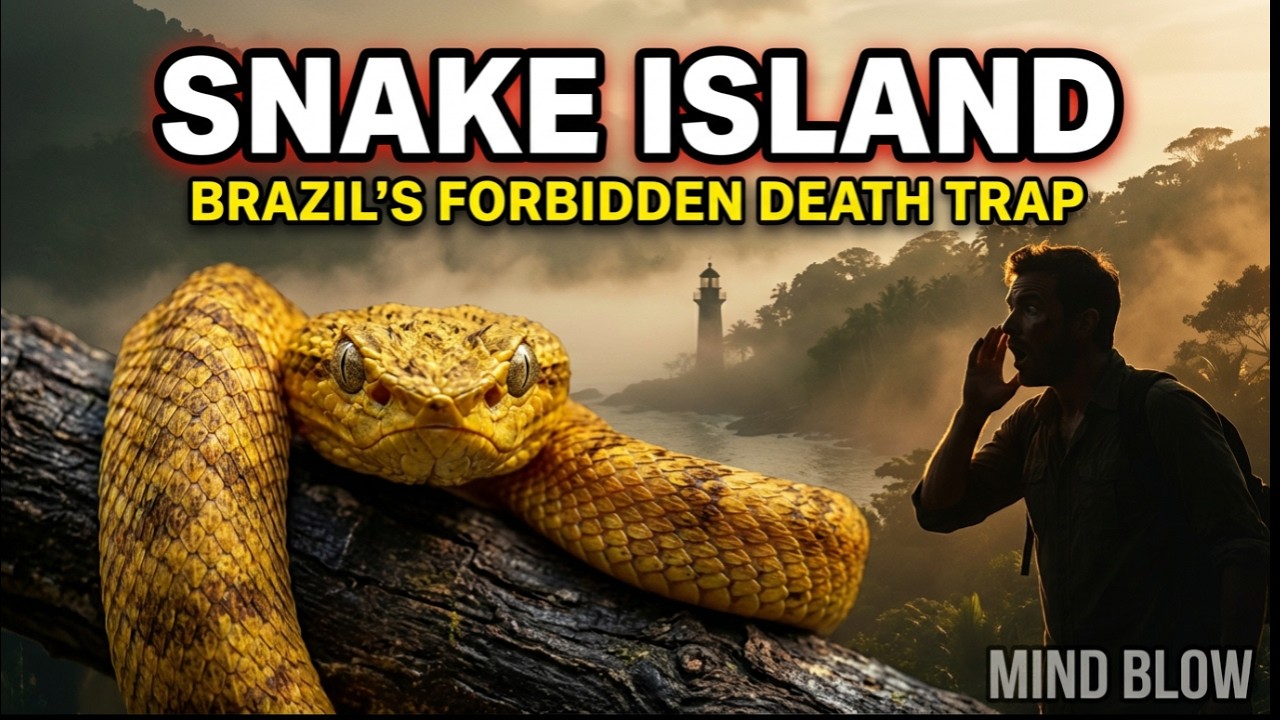 Snake Island: Brazil's Forbidden Island Where Nature Became Deadly