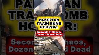Pakistan Train Bomb Horror. #shorts