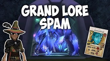 Wizard101: GrandMaster Lore Spam PvP (Lvl 50)