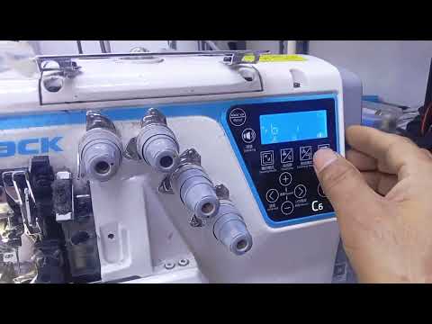TUTORIAL: HOW TO CALIBRATE A JACK C6 OVERLOCK MACHINE?
