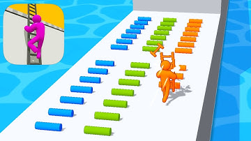Ladder Master Color Run - All Levels Gameplay Android, iOS