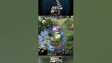 Gorgc Tiny Came to Save the World 😲 - #dota2 #shorts #gorgc #tiny