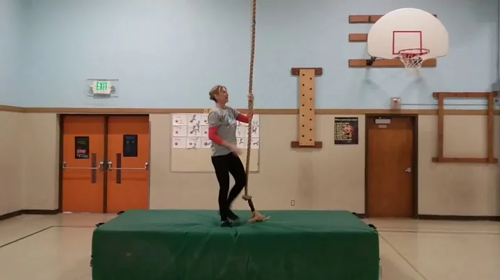 Shawna Rope climbing explanation Physical Education