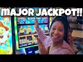 She won a huge major jackpot on this new slot machine