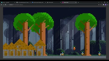 Pixel Battle Phaser Game with HTML and Phaser.js