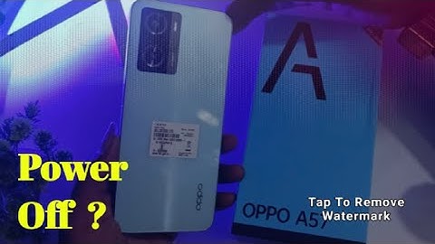 Oppo A57 ko power off kaise kare // Oppo A57 switch off Problem 2022