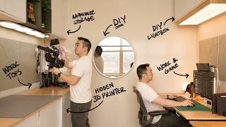 DIY Home Office Tour & Creative Space for Two