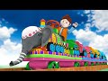 Hati Raja Kaha Chali - The Elephant Train Toy Factory