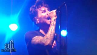 AFI - Okay, I Feel Better Now - LIVE in Manchester, 2010