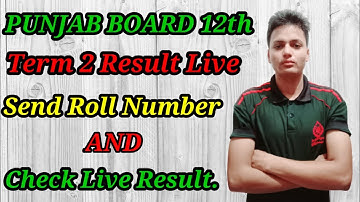 🔴Live Result Checking PSEB 12th Term 2 Result 2022 #pseb #technicalsagarguru #psebclass12board