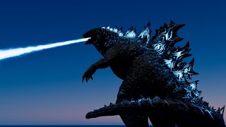 [BLENDER]Godzilla animation 