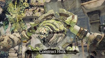 Flawless Construct Hulk Boss Fight on Deathinitive Difficulty | Darksiders 2