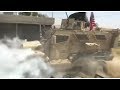 US Military MRAP Engine Fails While