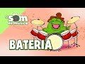 DESENHO INFANTIL - O SOM DA BATERIA - Jacarelvis e Amigos