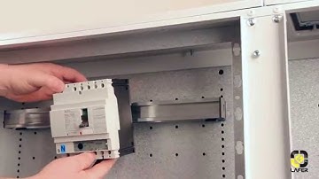14 - Assembly of the ModularDIN™ for modular moulded case circuit breaker depth 125