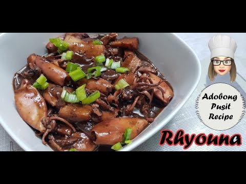 Adobong Pusit (Squid Adobo)