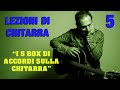 LEZIONI DI CHITARRA - Trilogia degli accordi 1 - Le 5 posizioni sulla chitarra - Daniele Bazzani