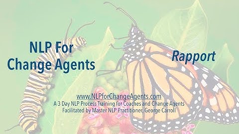 NLP for Change Agents - Rapport(Neuro Linguistic Programming)