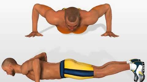 Training Pomp Pectoral Chest Muscles - Explosive Push UP