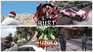 Hydra VS Rust Fight At The Manor For Benz