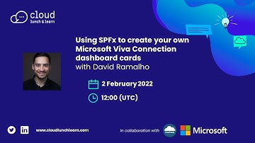 Using SPFx to create your own Microsoft Viva Connection dashboard cards