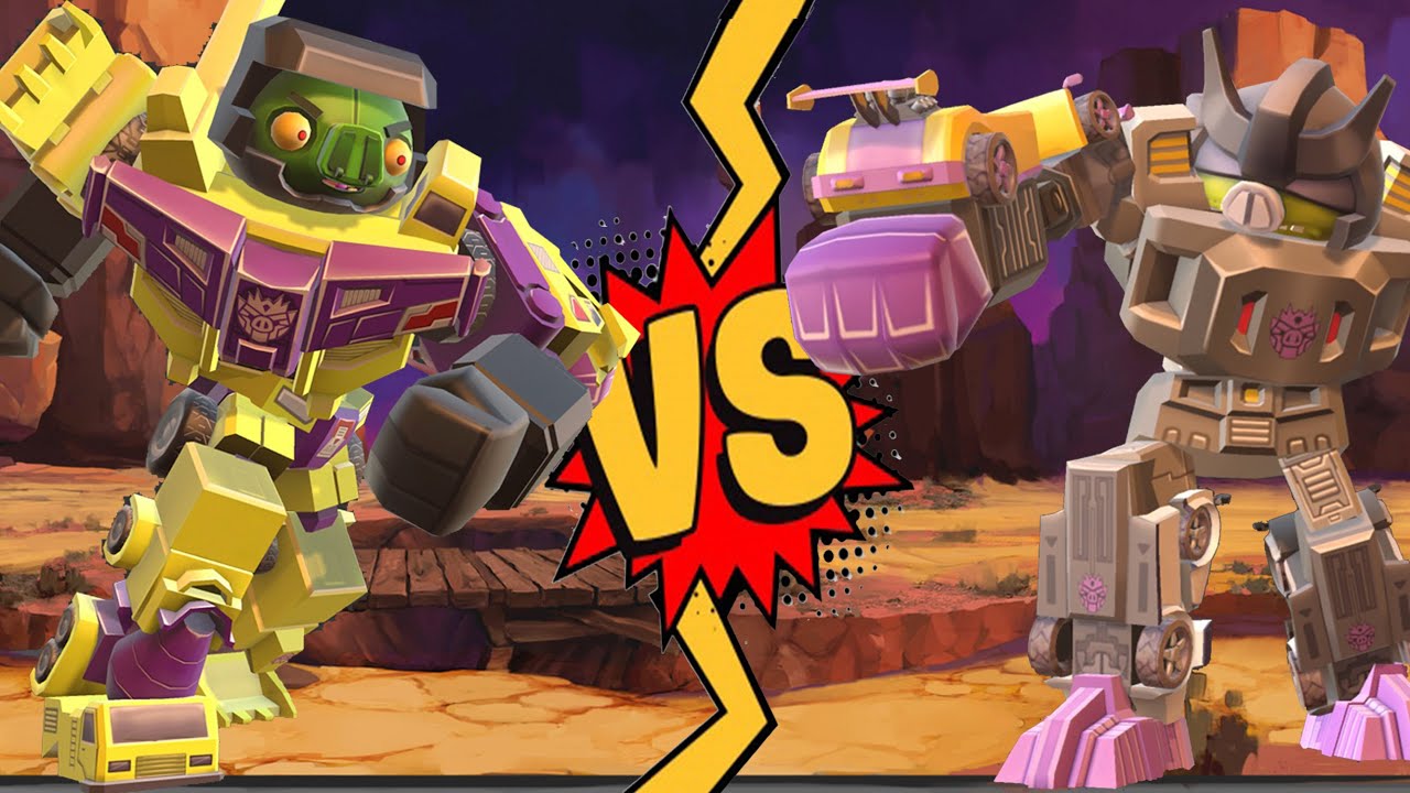 hp challenge - Angry Birds Transformers