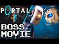 PORTAL 2 - All Wheatley & GLaDOS Quotes + Ending Boss Fight (Cutscenes Movie)