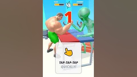 Muscle Rush-Gameplay walkthrough part 1-Level 1-10(Android/iOS)