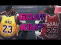 Lebron vs jordan en y basketbolcu km  goat tartimasi