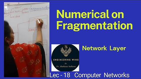 Lec18-Example on Fragmentation | Computer Networks