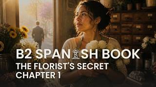 Learn Spanish Comprehensible Input B2 Romance Story The Florist's Secret Chapter 1