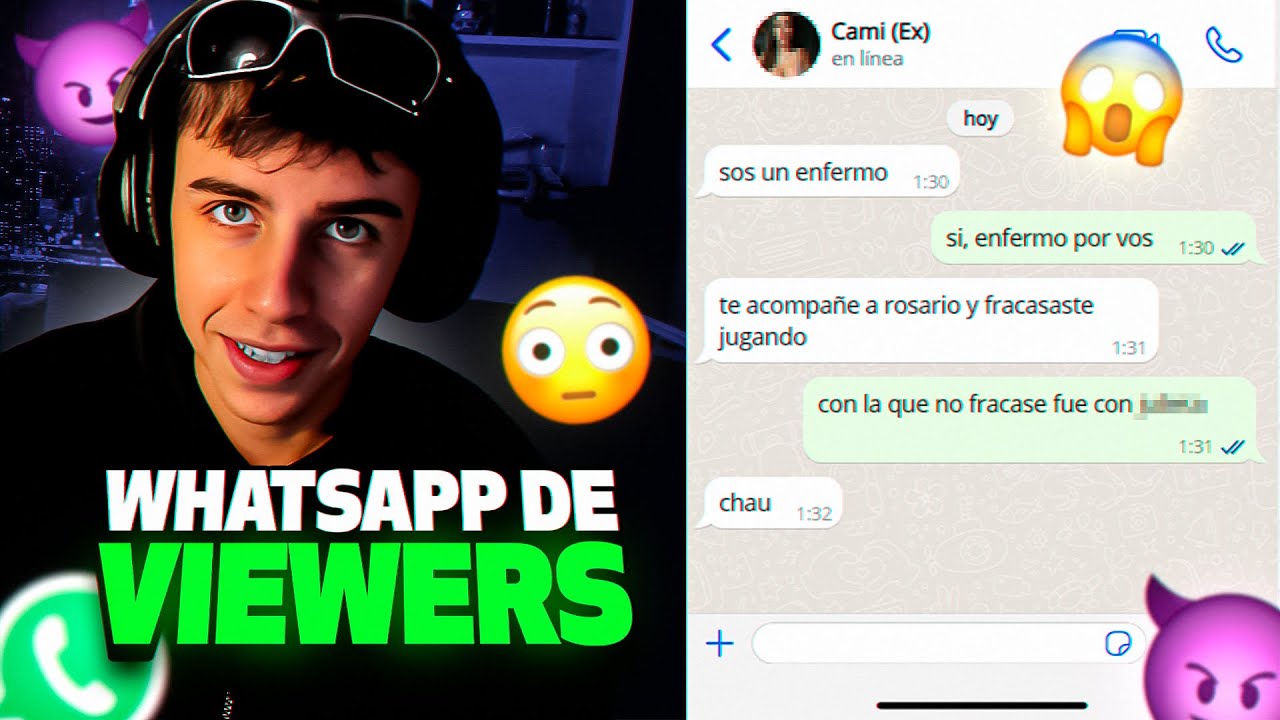 CHAMUYANDO con WHATSAPP de VIEWERS #1