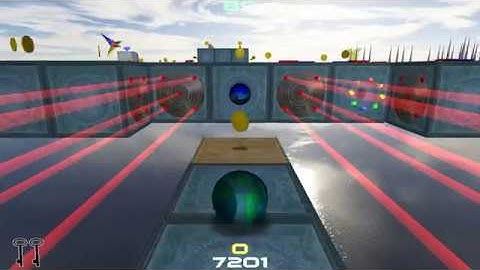 Cubosphere: two-player-mode, aqua level 3 walkthrough