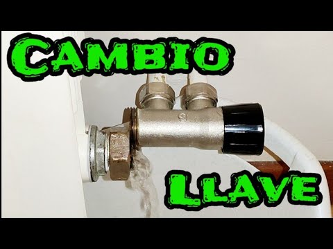 COMO CAMBIAR UNA LLAVE MONOTUBULAR DE UN MODO FÁCIL, RÁPIDO Y LIMPIO.