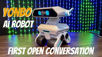 X-Origin Yonbo AI Companion Robot - first conversation