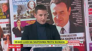 PRVE INFO - OSMESI, ZASTAVE I JASNA PORUKA IZ KRALJEVA, POŽAREVCA I VRANJA