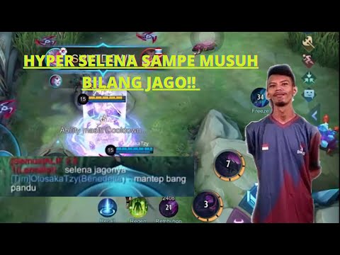 CARA PAKE HYPER SELENA SAMPE MUSUH BILANG JAGO!!!! - MOBILE LEGENDS